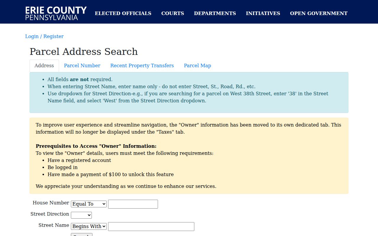 Millcreek Township residents directory Erie County property search