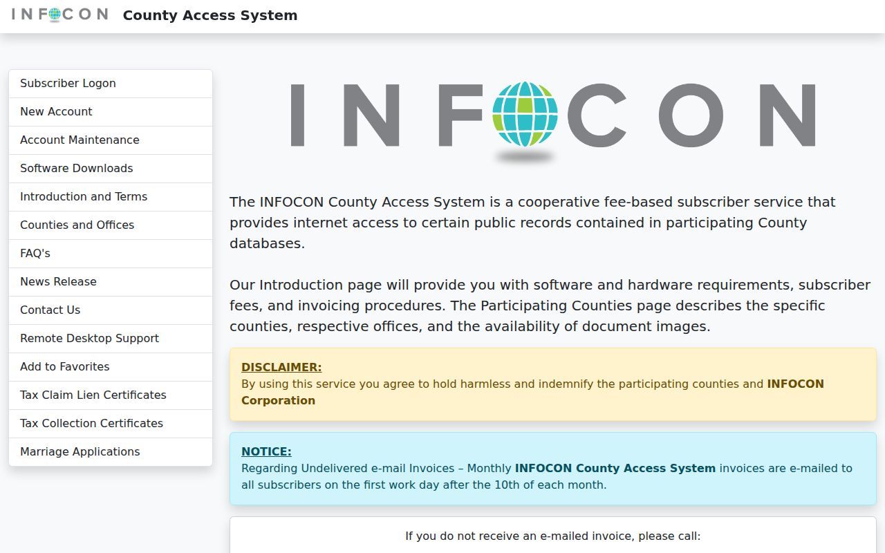Millcreek Township previous residents deed-index research through INFOCON County Access